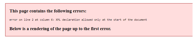 图片[1]-wordpress站点地图报错：error on line 2 at column 6: XML declaration allowed only at the start of the document【已解决】-嗨皮网-Hpeak.net